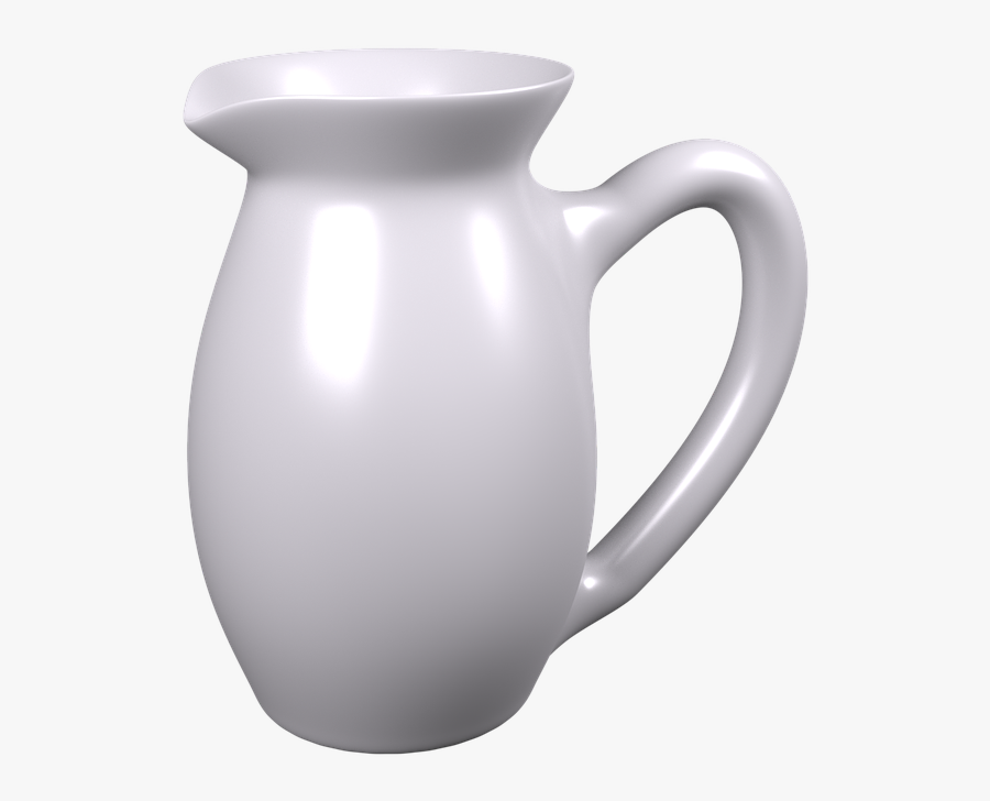 Ceramic Water White Picpng - Water Pitcher Transparent Background, Transparent Clipart