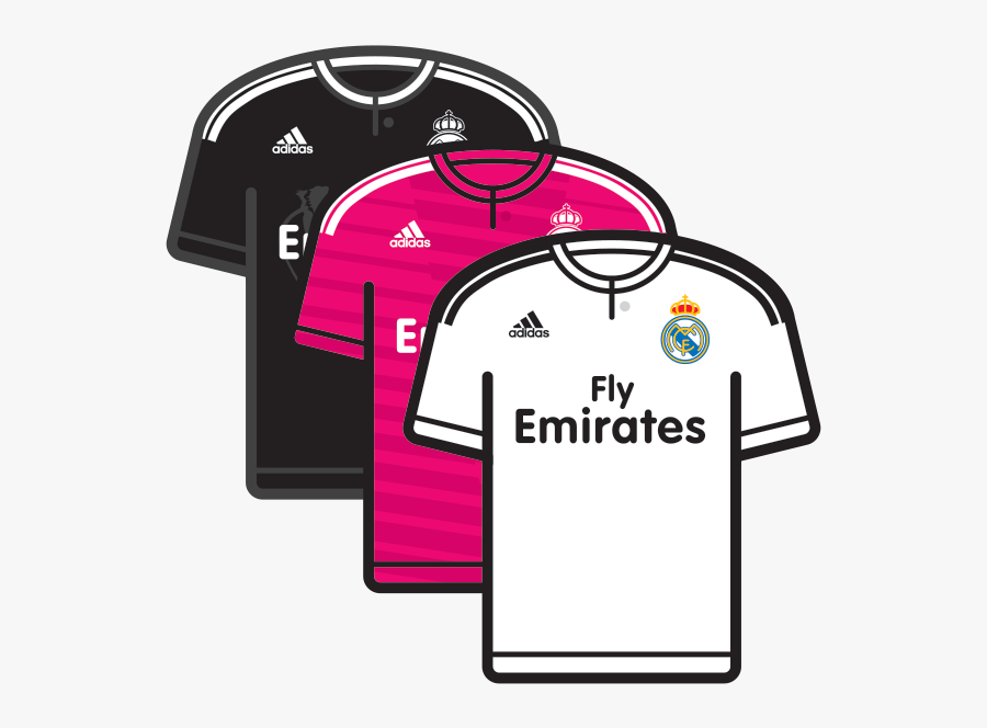 Real Madrid Jersey Clipart, Transparent Clipart