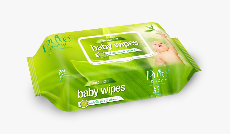 Bw80 Purebaby Wet Wipes - Wet Wipe Bag , Free Transparent Clipart