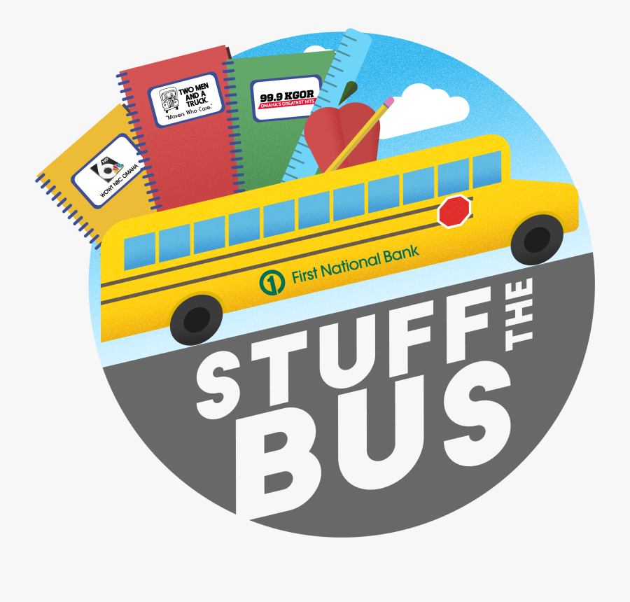 First National Bank- Stuff The Bus - F Ma Be With You, Transparent Clipart
