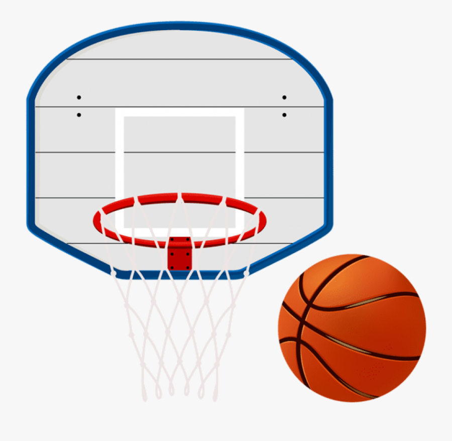 Basketball Hoop Png - Transparent Basketball And Hoop , Free ...