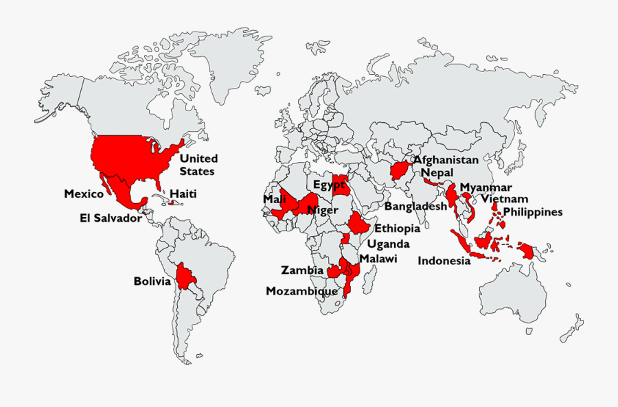 Sponsorship Letters Map 1000x615px Country Is The Biggest - Country Is The Greatest Threat To World Peace, Transparent Clipart