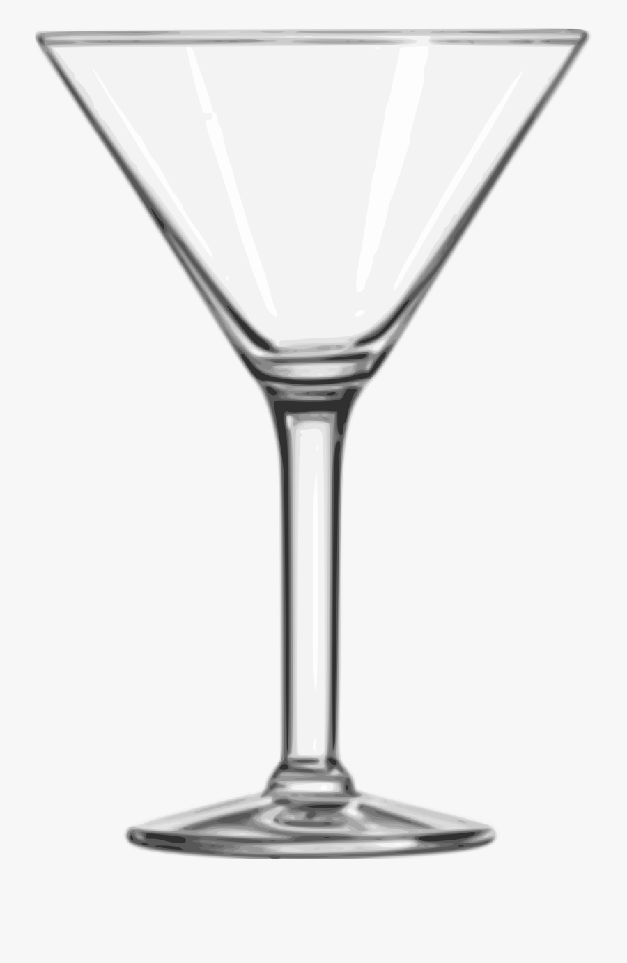 Clipart Of Glass And Martini Web - Martini Glass Png, Transparent Clipart