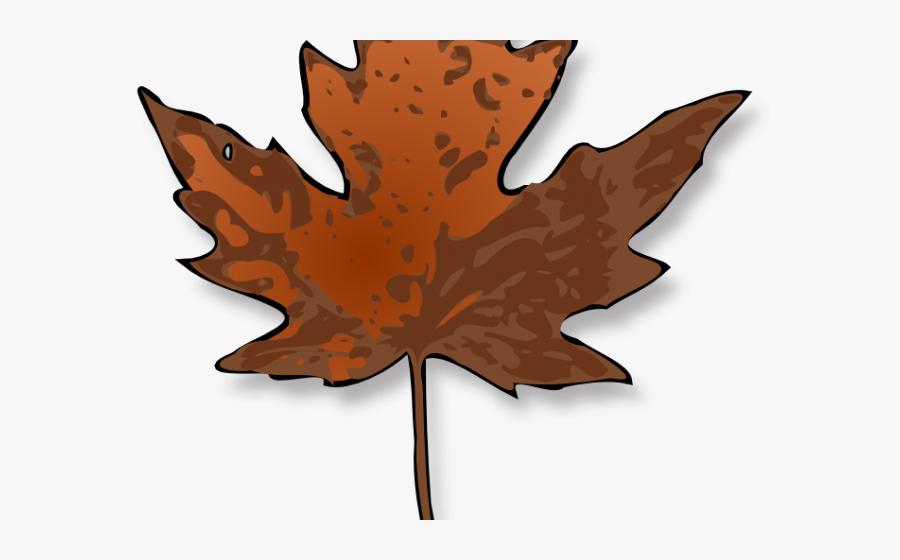 Autumn Leaves Clipart Dead Leaf - Maple Leaf Svg Free, Transparent Clipart
