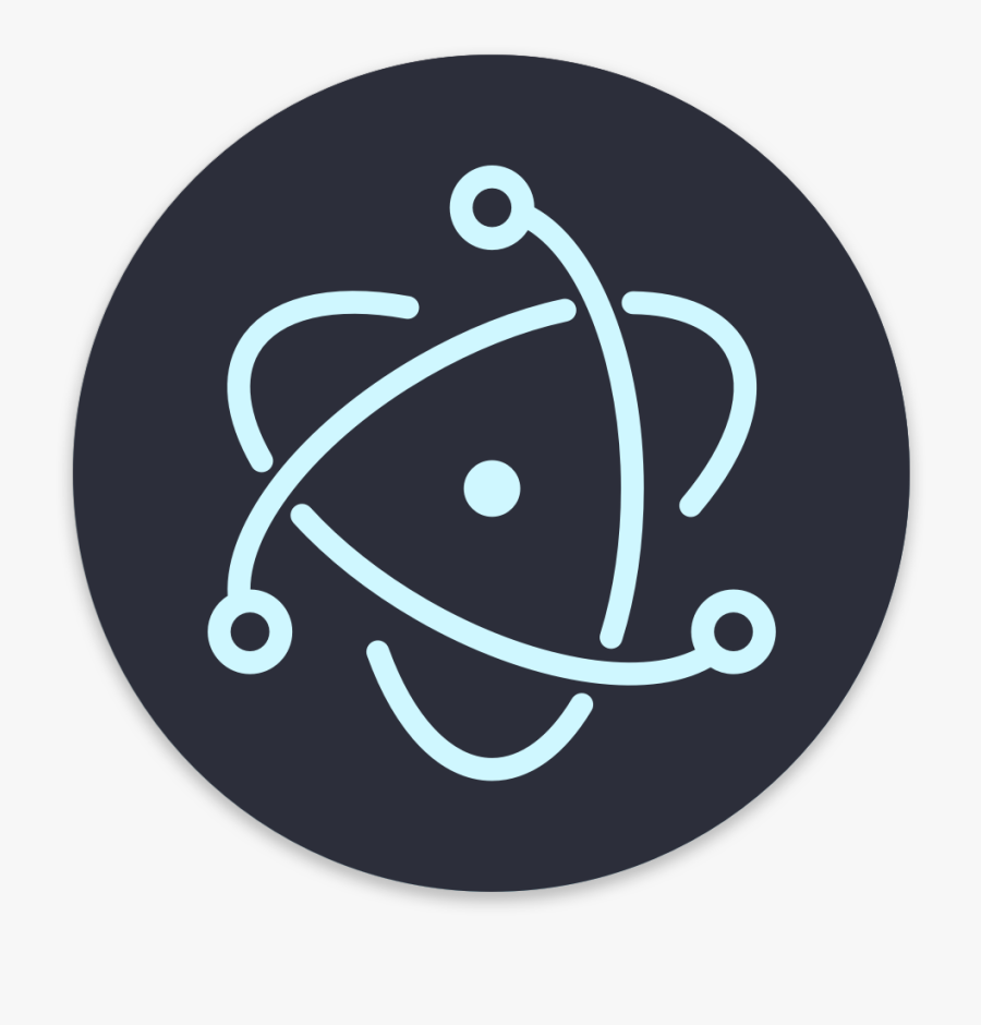 Debugger For Electron - Electron App Icon, Transparent Clipart