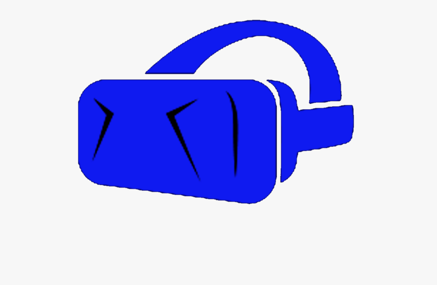 Immersive Vr Headset - Vr Icon Blue, Transparent Clipart