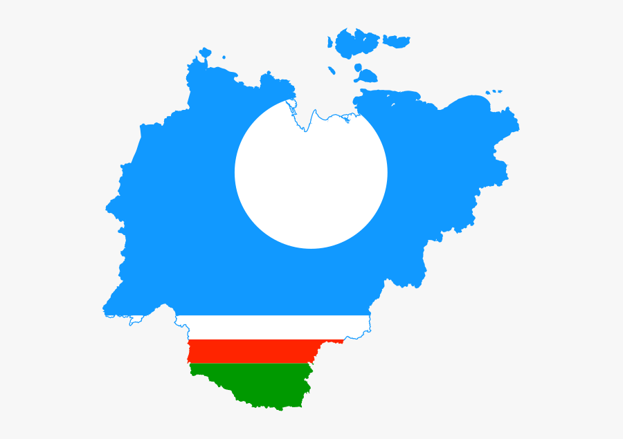 File Flag Of Sakha - Flag Map Of The Yakutia, Transparent Clipart