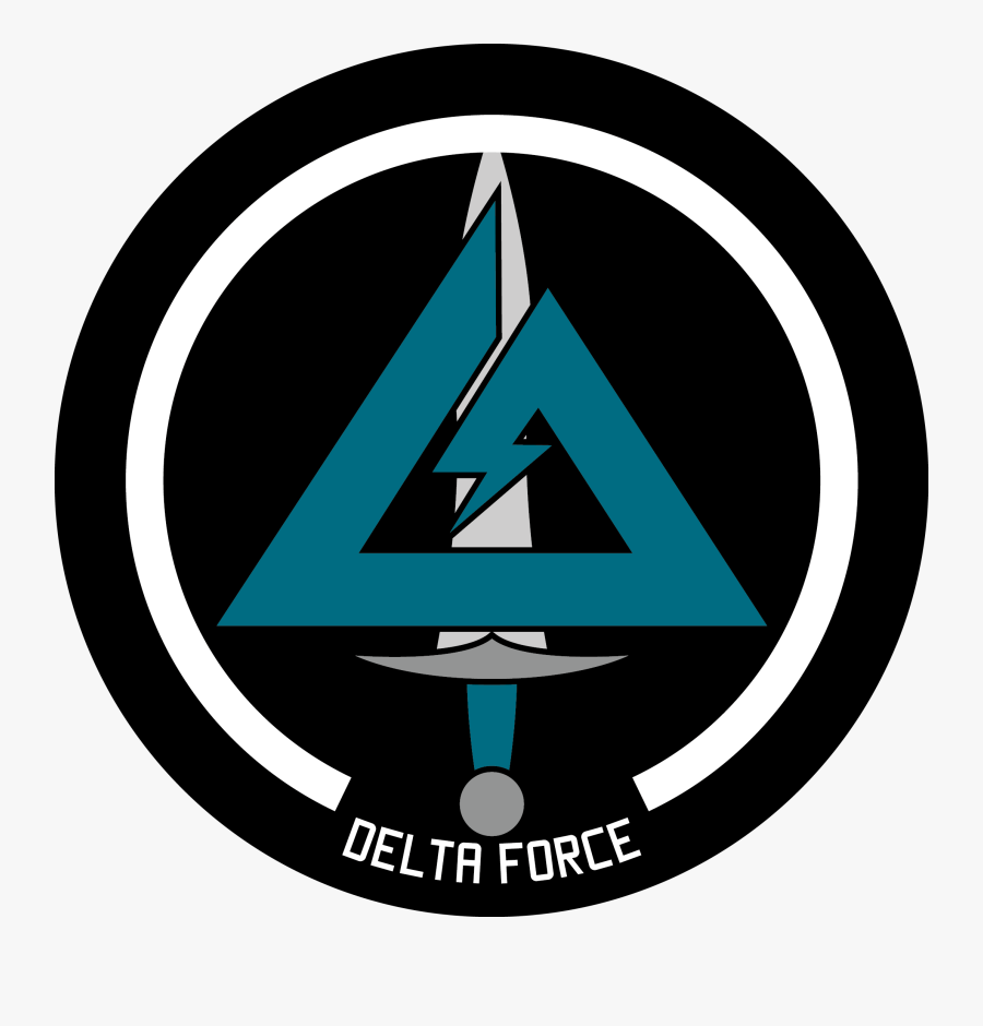 Clip Art Logos Official To Pin - Delta Force Logo Transparent, Transparent Clipart