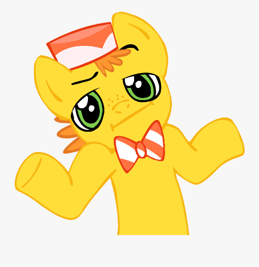 Clone"s Signature Mr - Pony Shrug Applejack, Transparent Clipart