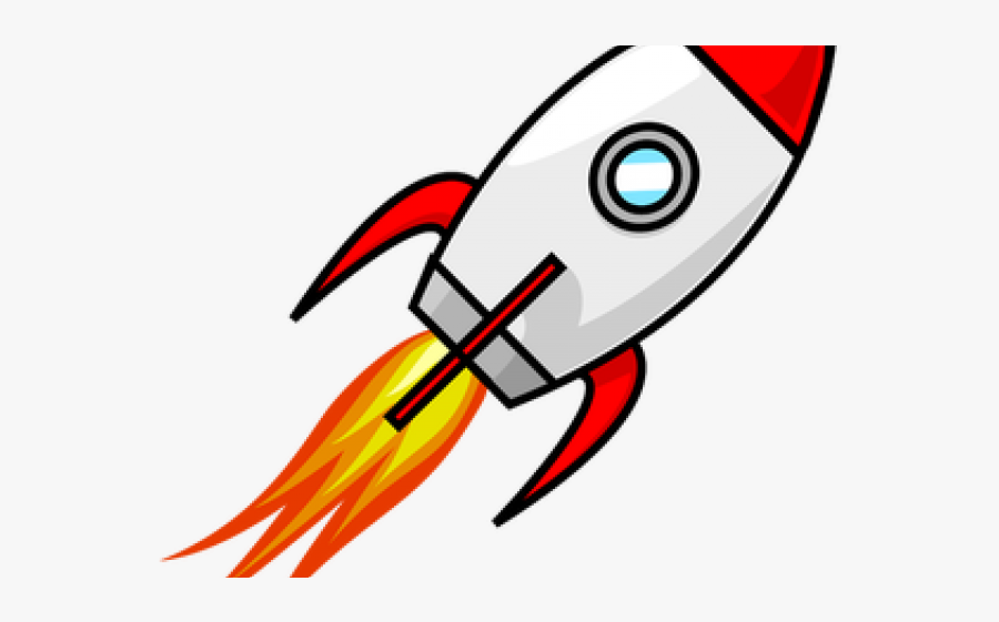 Rocket Launch Cliparts - Transparent Background Rocket Ship Clipart, Transparent Clipart