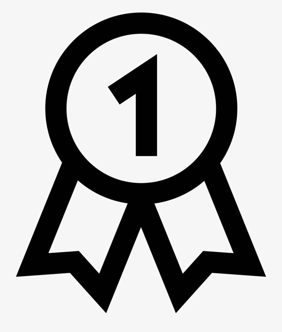 First Place Medal - 1st Place Icon, Transparent Clipart