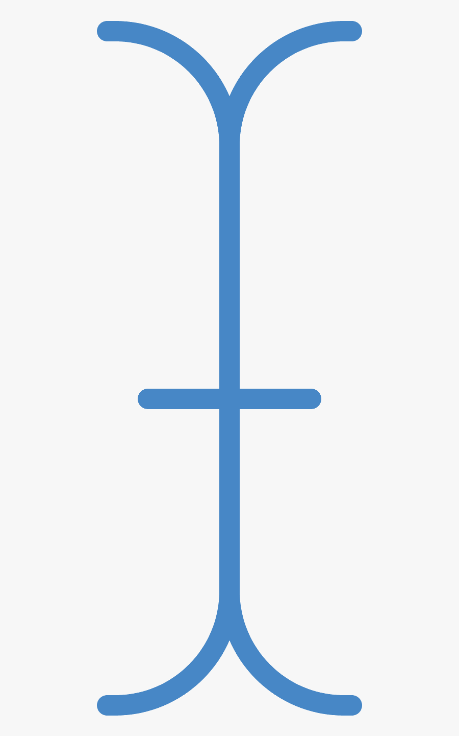 Text Cursor Icon - Cross, Transparent Clipart