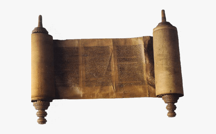 Transparent Scroll Png Image - Jewish Holy Book Called, Transparent Clipart