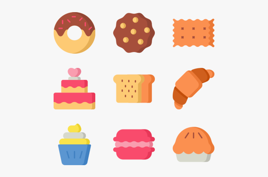 Bakery - Pastry Icon, Transparent Clipart