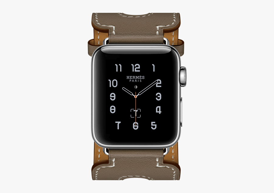 Clip Art Apple Hermes Watch Face - Apple Watch Series 2 Hermes, Transparent Clipart