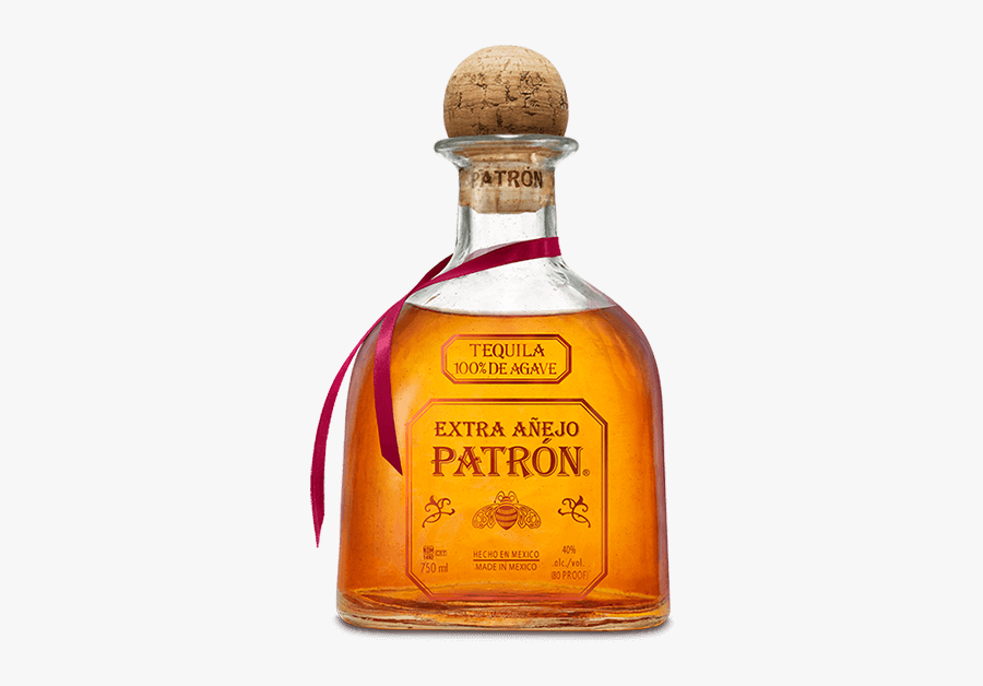 Tequila Clipart Patron Tequila - Patron Extra Anejo, Transparent Clipart