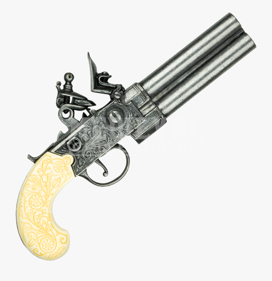 Flintlock Gun, Transparent Clipart