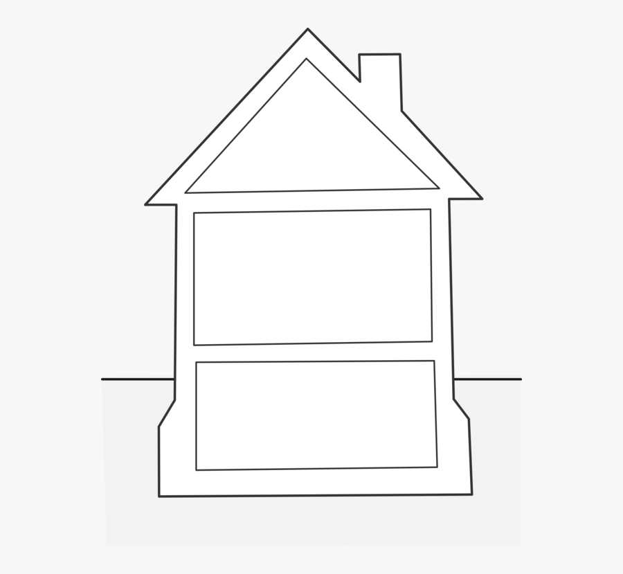 Transparent Can Stock Clipart - House With Foundation Clipart, Transparent Clipart