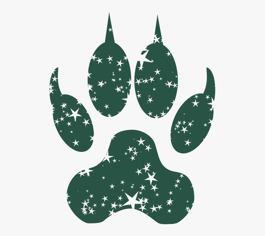 Footstep-159262 960 720bbb - Wolf Silhouette Paw, Transparent Clipart