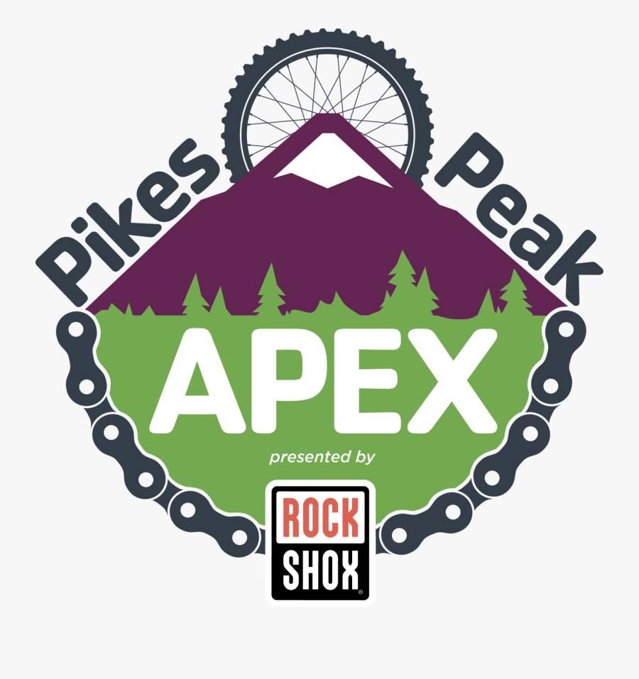 Pikes Peak Apex Logo"
 Class="img Responsive Owl First - Rock Shox, Transparent Clipart