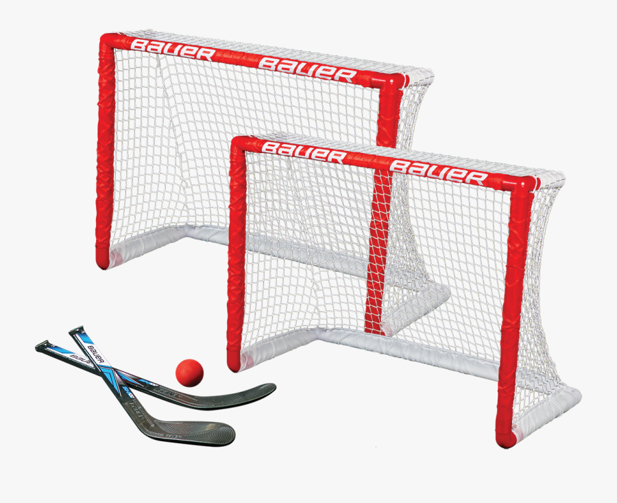 Bauer Knee Hockey Goal Set Clipart , Png Download - Bauer Mini Stick Set, Transparent Clipart