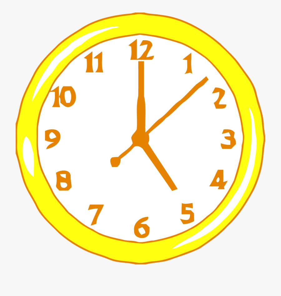 Il Est Huit Heures Moins Le Quart, Transparent Clipart