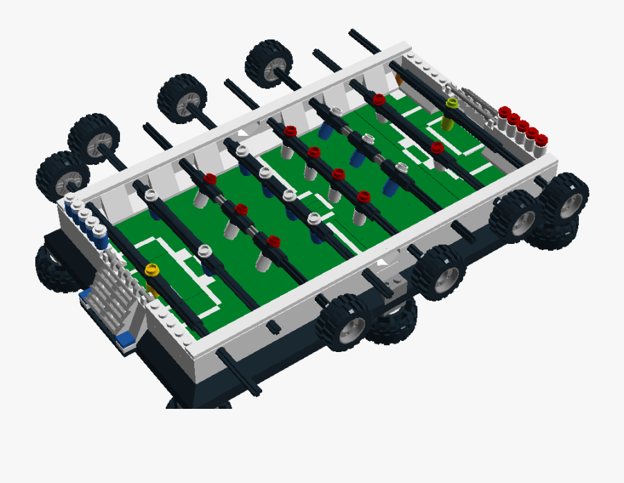 Foosball Game Table - Construction Set Toy, Transparent Clipart