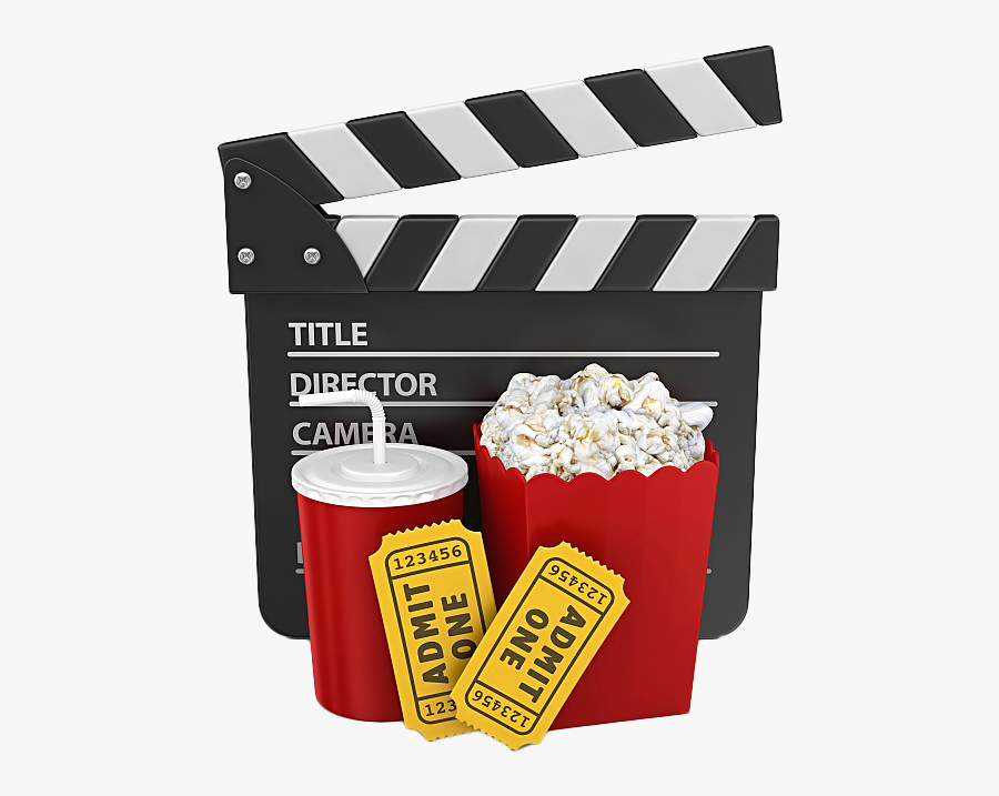 Cinema Stock Photography Getty Images Film - Cartoon Film And Popcorn, Transparent Clipart