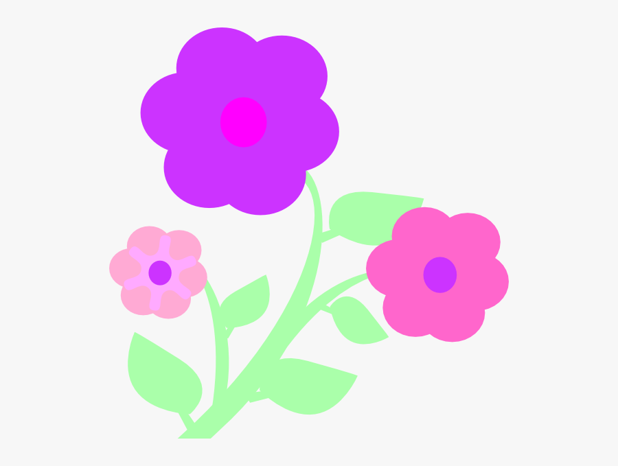 Transparent Pastel Flower Clipart - Pastel Flowers Clip Art Transparent ...