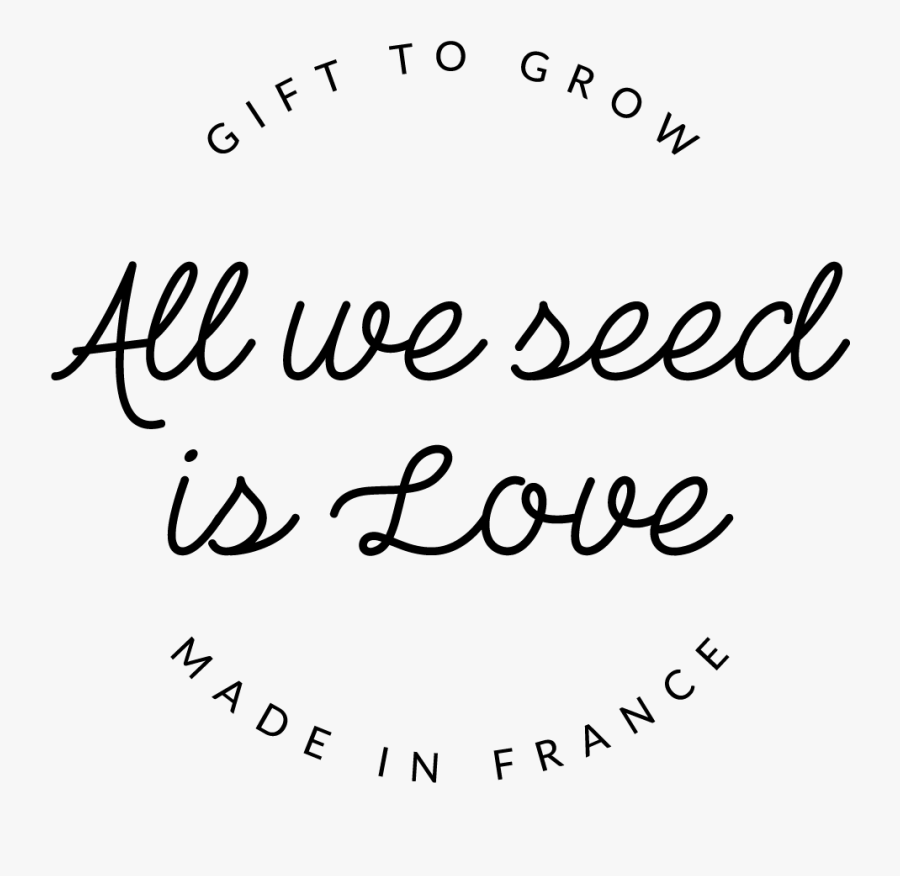 All We Seed Is Love - Calligraphy, Transparent Clipart