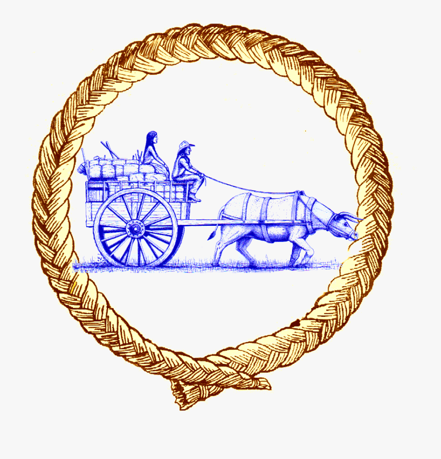 Metis Red River Cart, Transparent Clipart