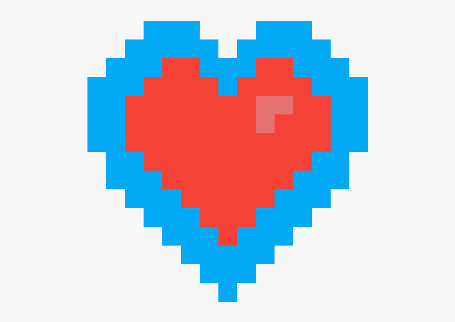 Transparent 8 Bit Heart Gif, Transparent Clipart