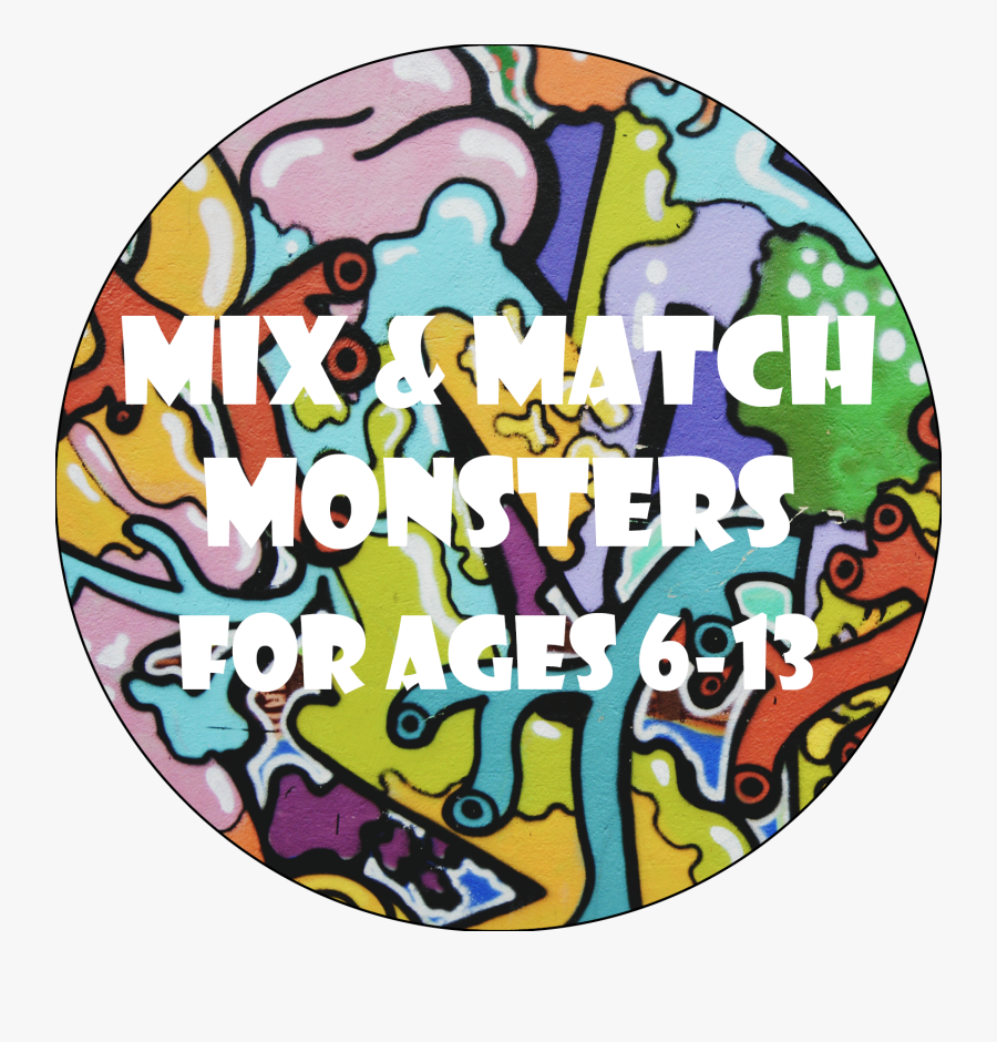 Week 6 Mix & Match Monsters For Ages 6-13 - Circle, Transparent Clipart