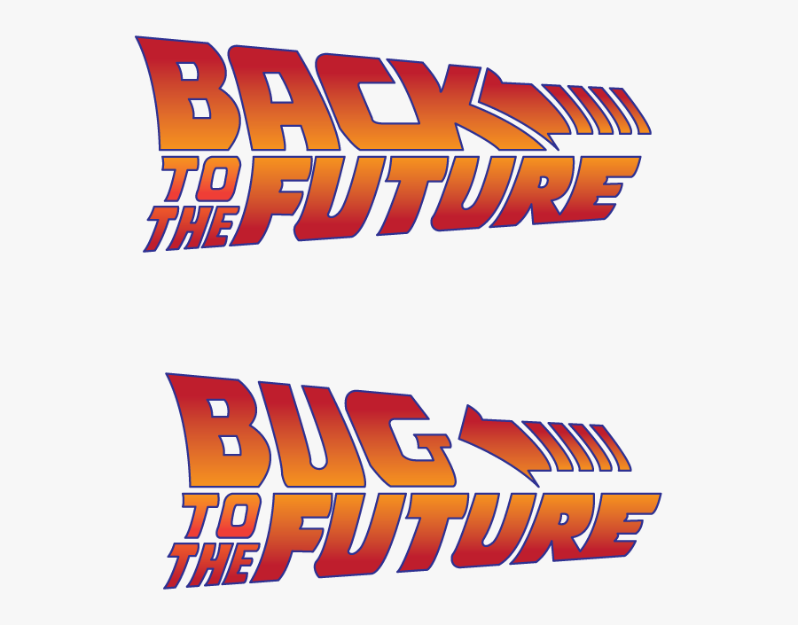 Clip Art Back To The Future Clipart - Back To The Future Parody Title, Transparent Clipart