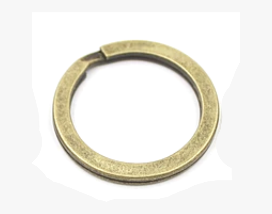 Antique Brass Key Ring - Circle, Transparent Clipart