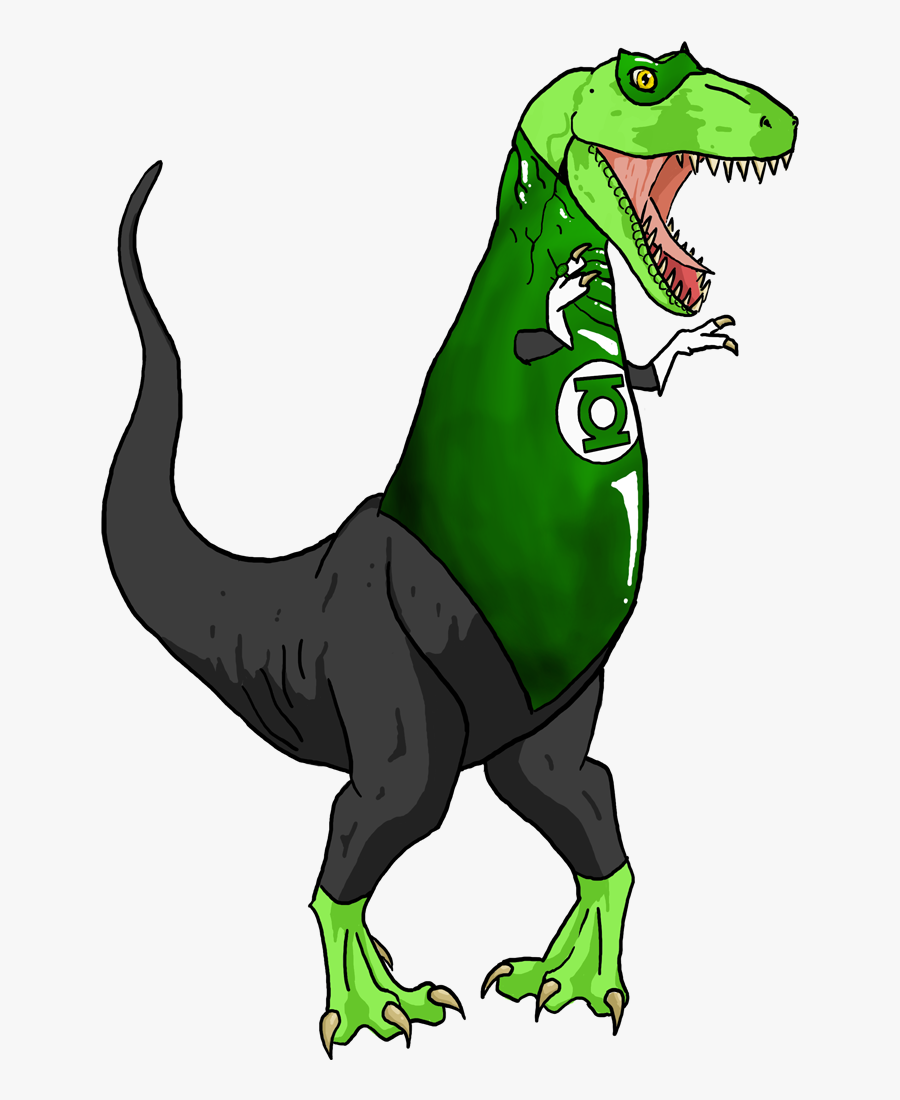 Green Clipart T Rex - Cartoon, Transparent Clipart
