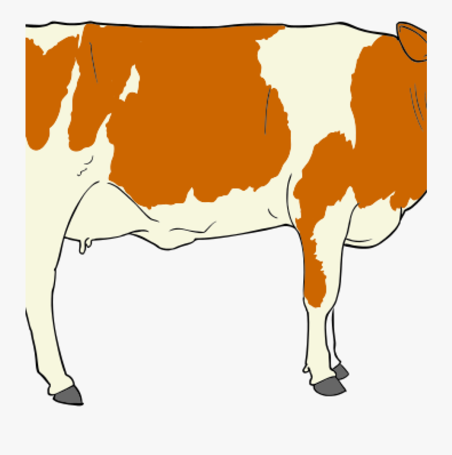 Transparent Cow Png Clipart - Beef Cow Cattle Clip Art, Transparent Clipart