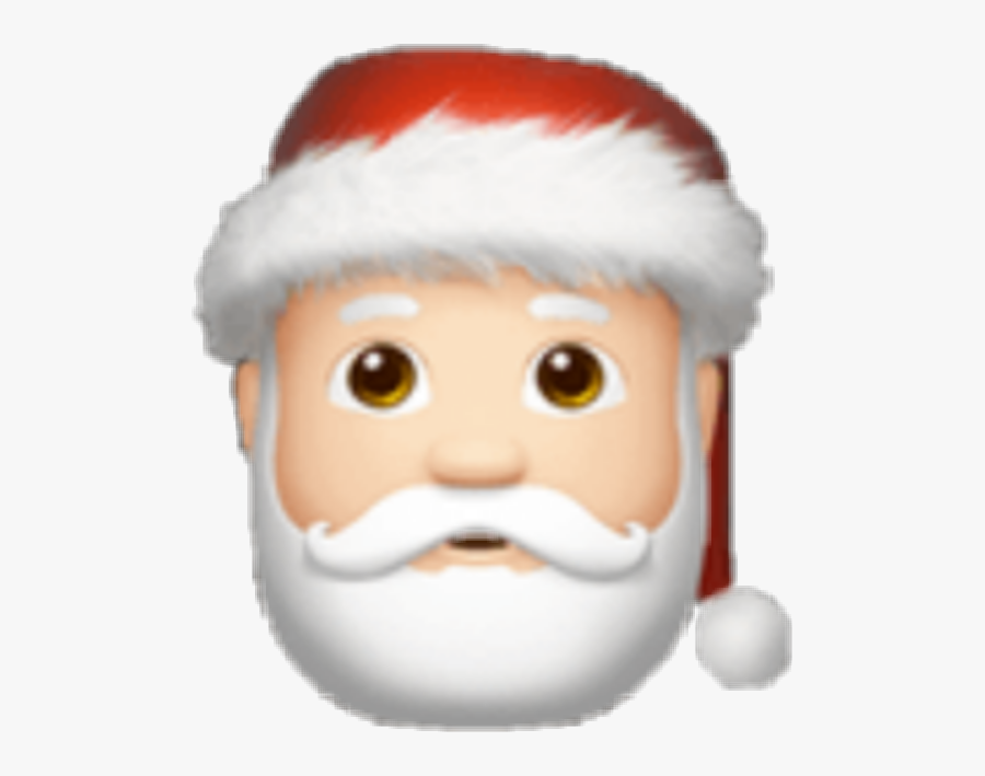 Emoji Santa Claus Png - Santa Claus Emoji Png, Transparent Clipart