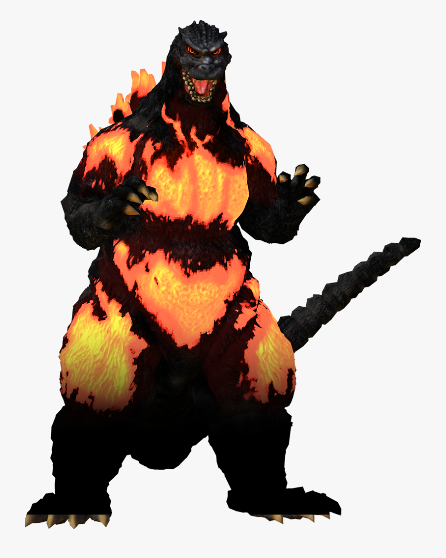 Godzilla Clipart Heisei - Godzilla Ps4 Burning Godzilla , Free