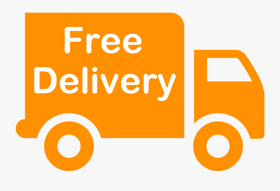 Free Delivery Truck - Free Door Delivery Logo, Transparent Clipart