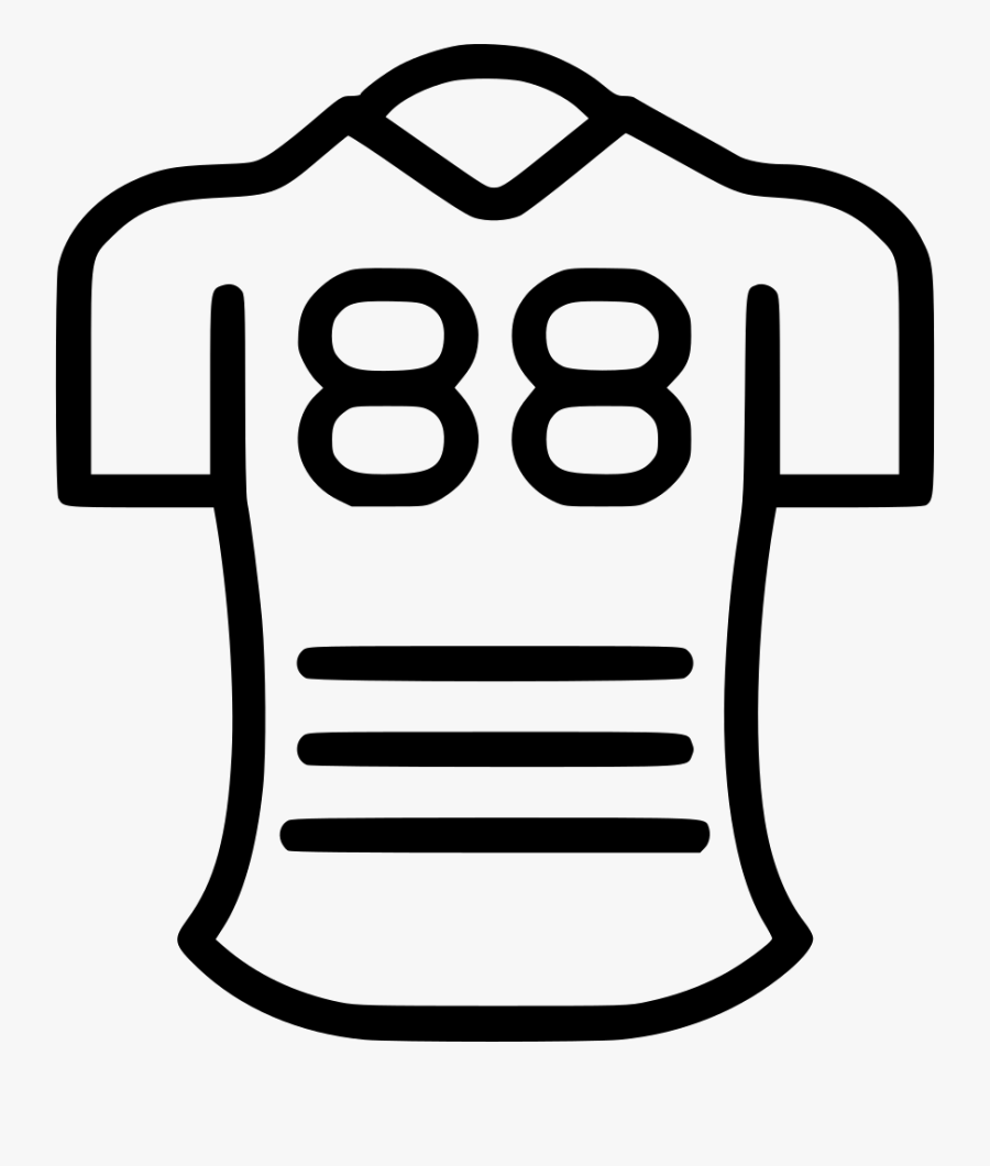 Football Jersey - American Football, Transparent Clipart