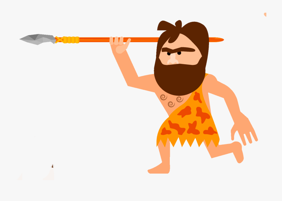 Caveman, Transparent Clipart