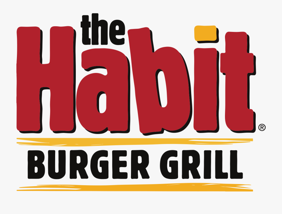 Habit Burger Grill Logo, Transparent Clipart