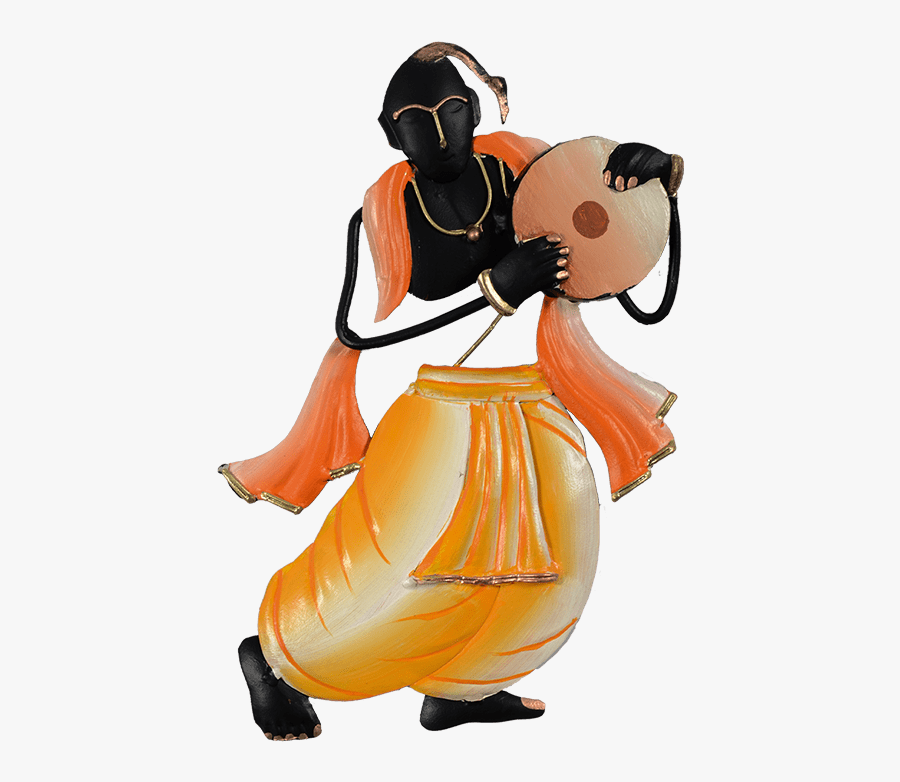 Musician Statue Playing Tambourine"
 Title="musician - Cartoon, Transparent Clipart