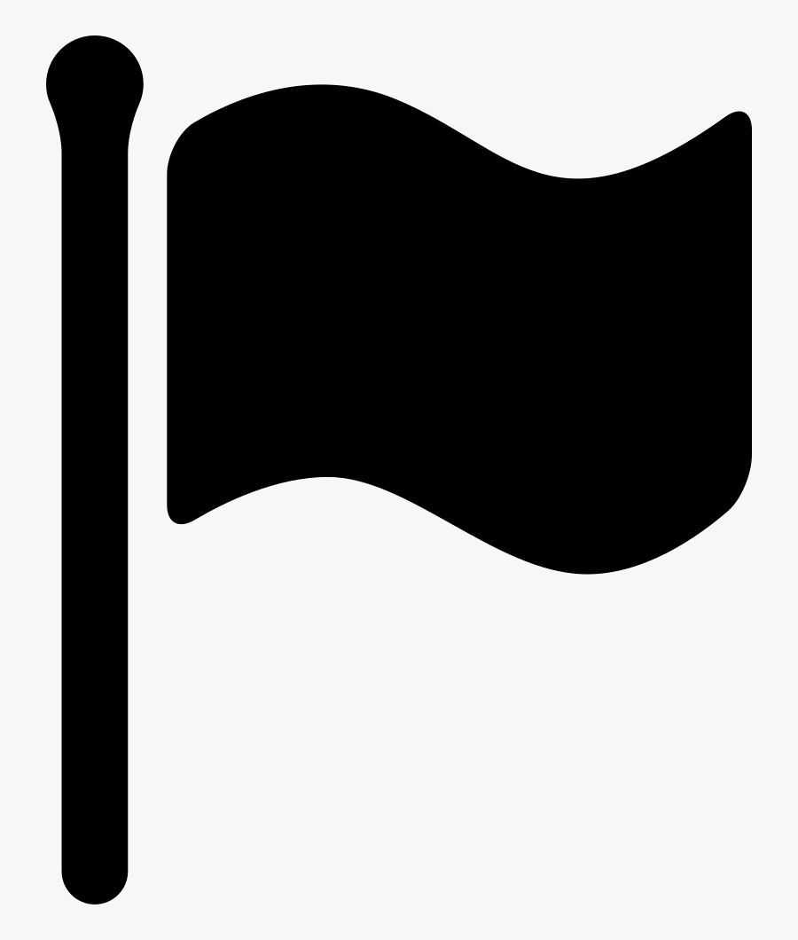 Waving Flag - Flag Icon Svg, Transparent Clipart