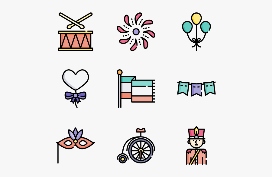 Parade, Transparent Clipart