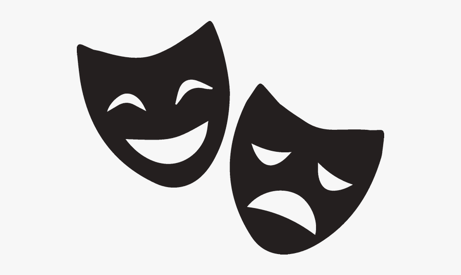  Theatre Drama Masks - Sticker Graphic - Auto, Wall, Laptop,  Cell, Truck Sticker for Windows, Cars, Trucks : Automotive