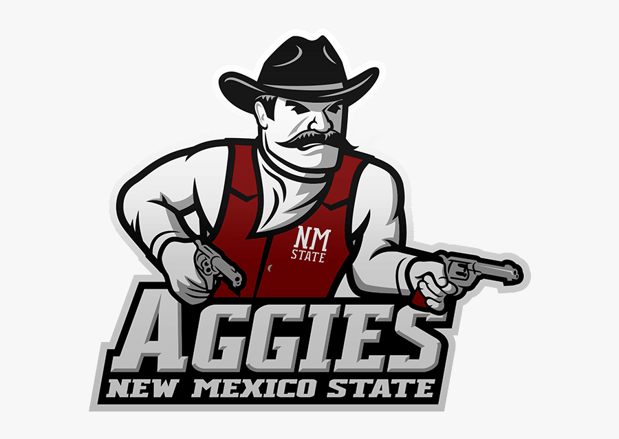 New Mexico State Basketball Logo, Transparent Clipart