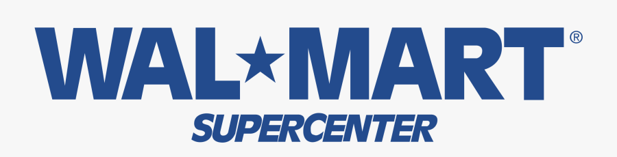 Wal Mart Supercenter Logo Png Transparent - Walmart, Transparent Clipart