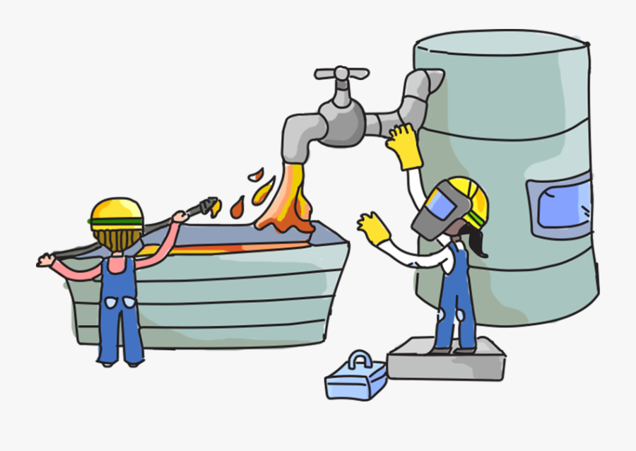 Metallurgical And Materials Engineering Cartoon - Metalurgia Dibujo, Transparent Clipart